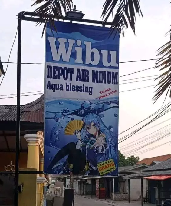 spanduk dagang anime © berbagai sumber spanduk dagang anime © berbagai sumber