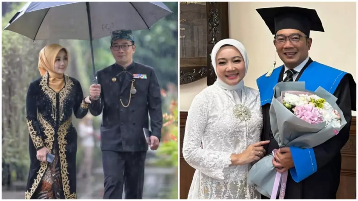 29 tahun menikah berakhir cerai, ini 9 potret kenangan rumah tangga Ridwan Kamil dan Atalia Praratya