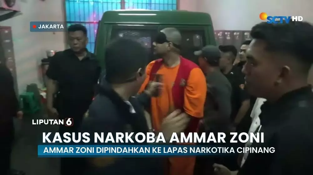 Ammar Zoni dipindah sementara ke blok high risk Lapas Cipinang © 2025 brilio.net Ammar Zoni dipindah sementara ke blok high risk Lapas Cipinang © 2025 brilio.net