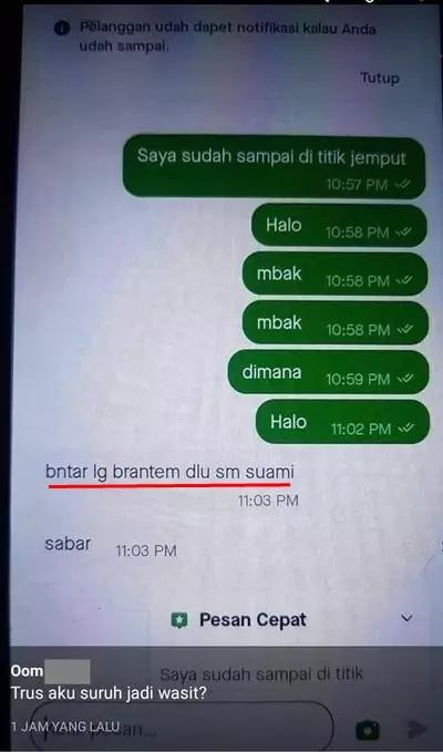 balasan kocak chat customer © Twitter