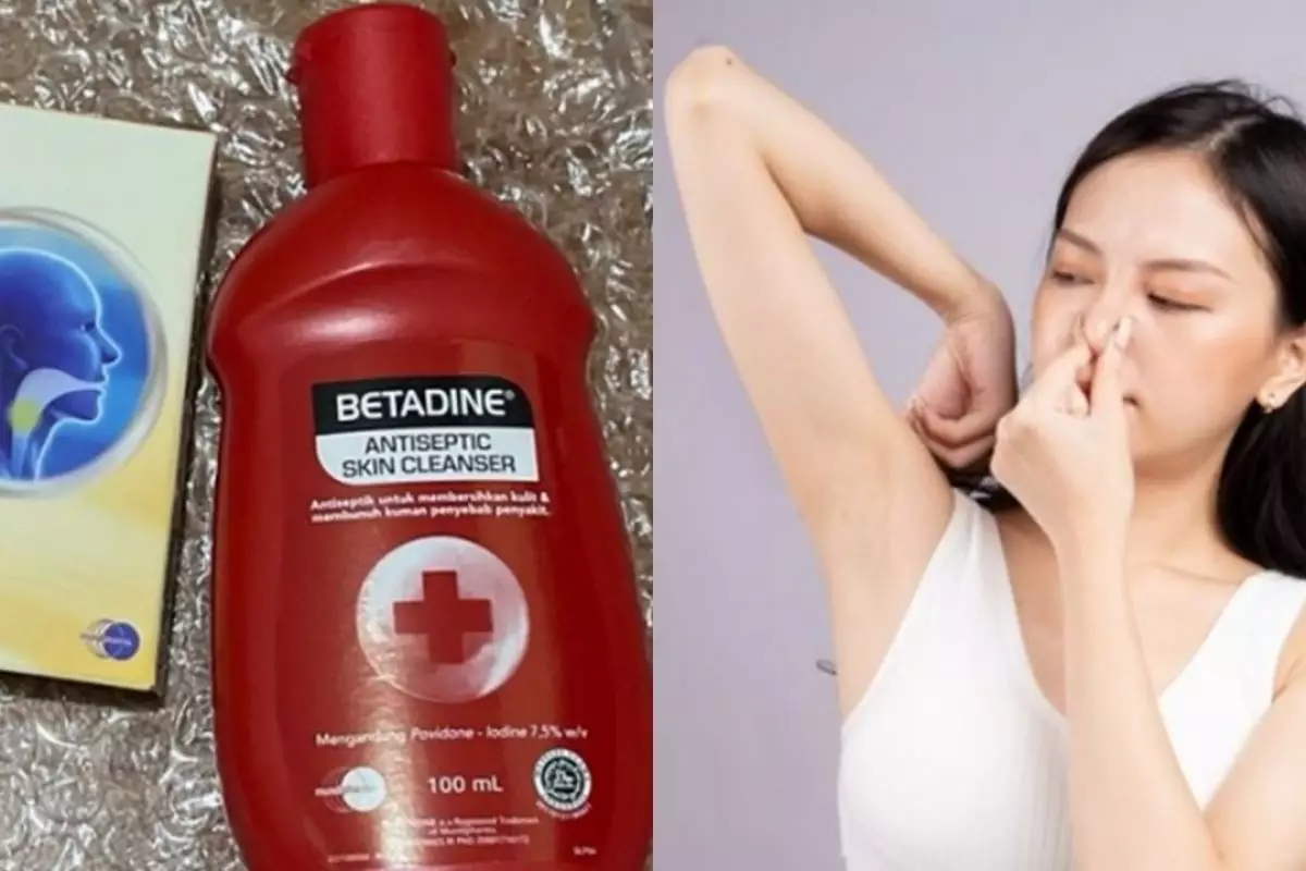 Trik 'marinasi' ketiak pakai Betadine Skin Cleanser agar bebas bau seharian, tak perlu lagi deodoran