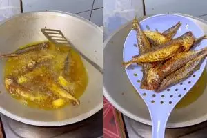 Rahasia ikan goreng tetap lembut dan garing meski sudah dingin, cukup gunakan 2 bahan dapur ini