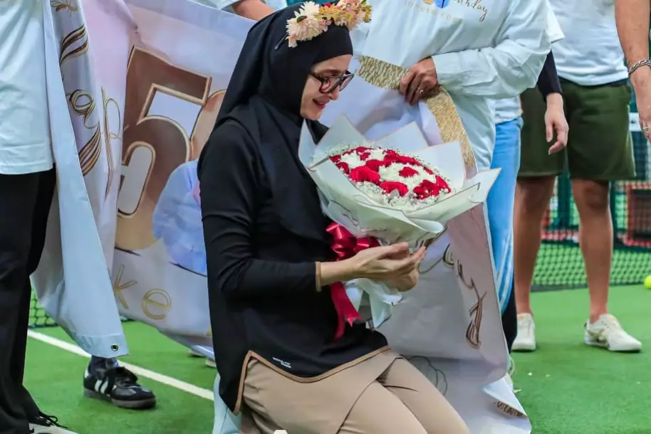 Inneke Koesherawati dapat kejutan ultah © Instagram Inneke Koesherawati dapat kejutan ultah © Instagram