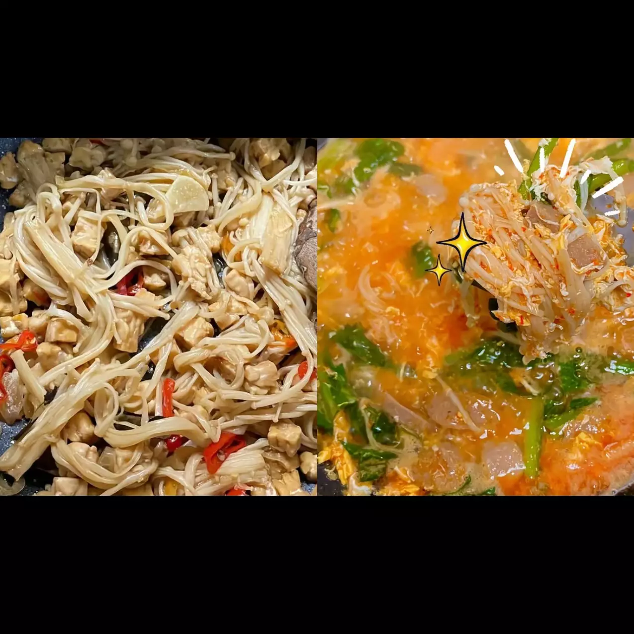 9 Resep jamur enoki pedas dari yang tumis hingga kuah, mudah dibuat dan pas untuk segala suasana