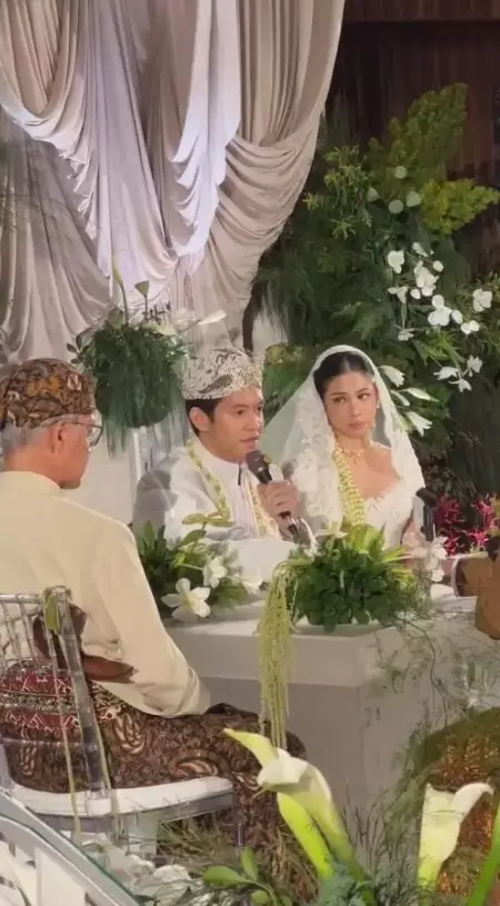 pernikahan Tristan Juliano dengan Narrel Asmara © Instagram pernikahan Tristan Juliano dengan Narrel Asmara © Instagram