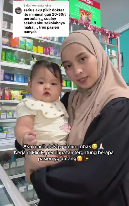 dokter ini spill gaji yang diterima © TikTok dokter ini spill gaji yang diterima © TikTok