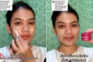 Urutan night skincare retinol Glad2Glow agar lebih efektif hasilnya, kalau asal pakai bikin breakout