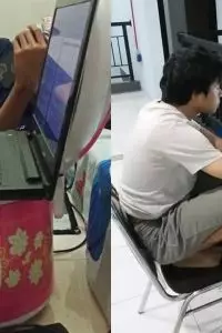 Benda-benda yang dijadikan meja ini sungguh tidak biasa, bahkan ada yang tidak terpikirkan orang lain.