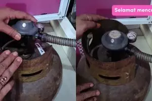 Baru ganti tabung gas tapi malah berdesis? Ini solusinya biar tak bocor tanpa diberi karet gelang