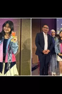 7 Potret Nasha anak Pasha-Okie Agustina lolos finalis Gadis Sampul, bahagia didampingi tiga orang tua