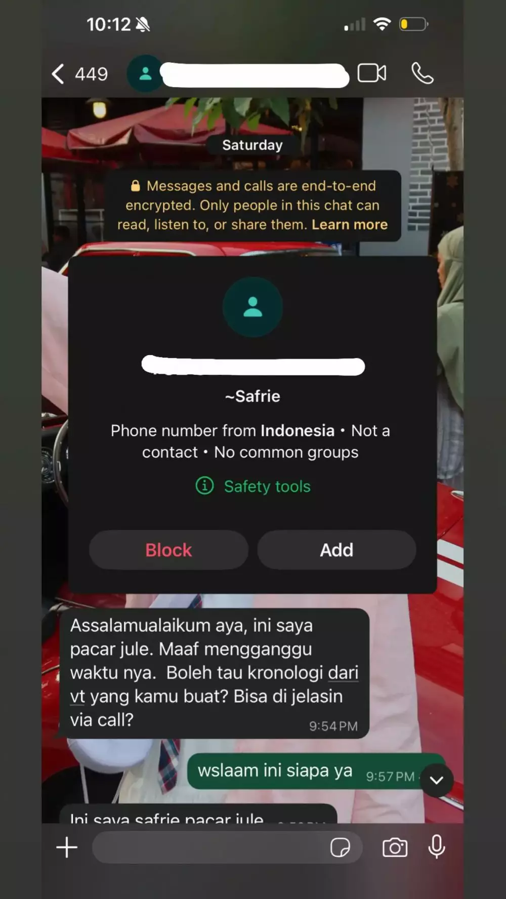 Safrie Ramadhan syok liat bukti perselingkuhan Jule © 2025 brilio.net