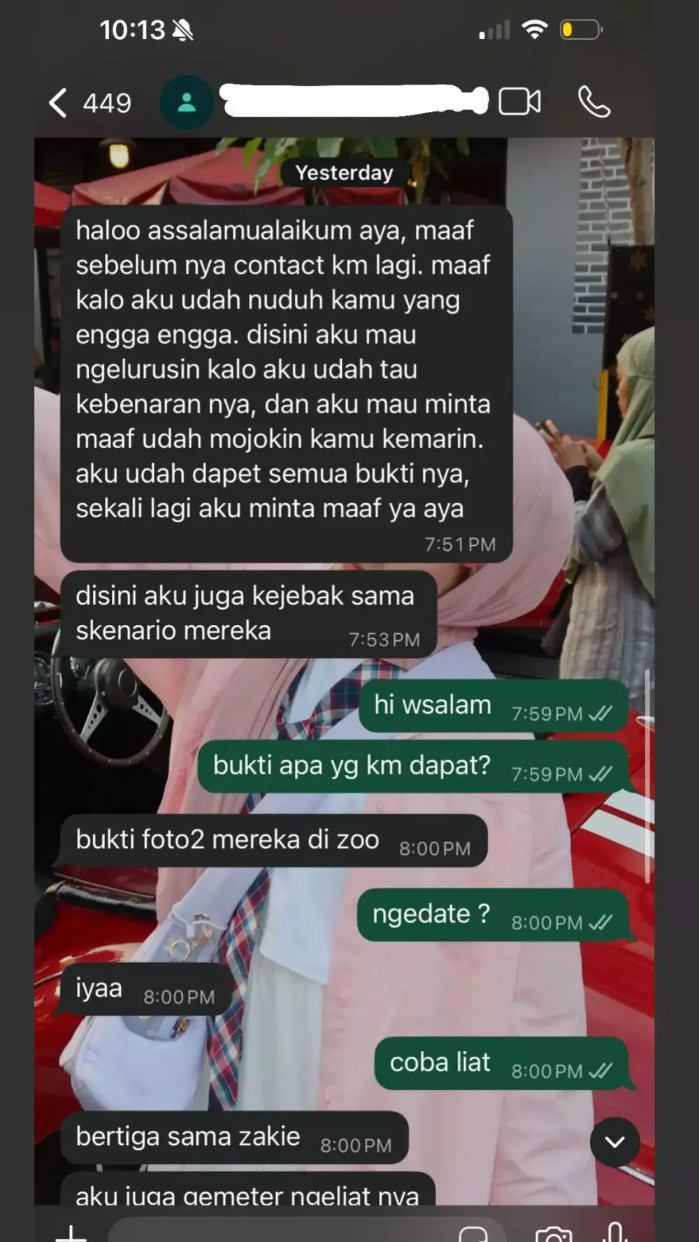 Safrie Ramadhan syok liat bukti perselingkuhan Jule © 2025 brilio.net