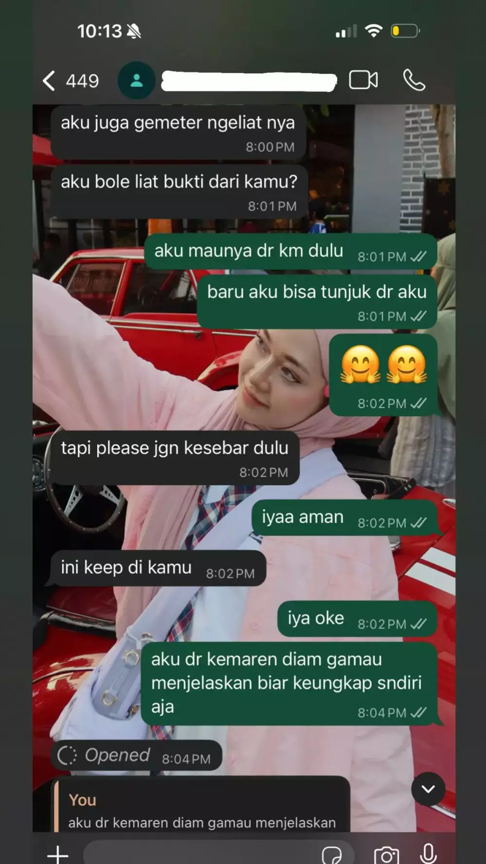 Safrie Ramadhan syok liat bukti perselingkuhan Jule © 2025 brilio.net