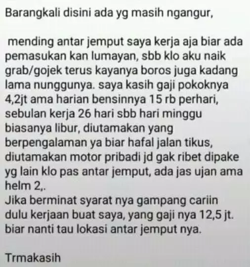 sekadar info bikin emosi © Facebook sekadar info bikin emosi © Facebook