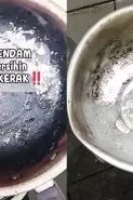 Cuma modal direndam, kerak gosong di dasar panci langsung hilang, kuncinya ada di 3 bahan dapur ini