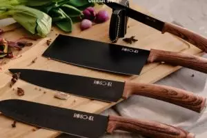 9 Rekomendasi set pisau dapur andalan ibu rumah tangga di bawah Rp200 ribu, lengkap dan multifungsi