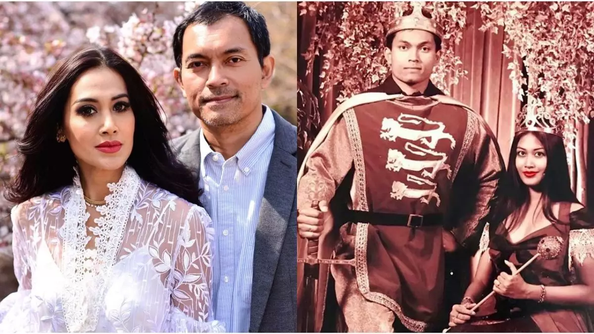 Bukti awet muda, begini 7 potret lawas Diah Permatasari bareng suami