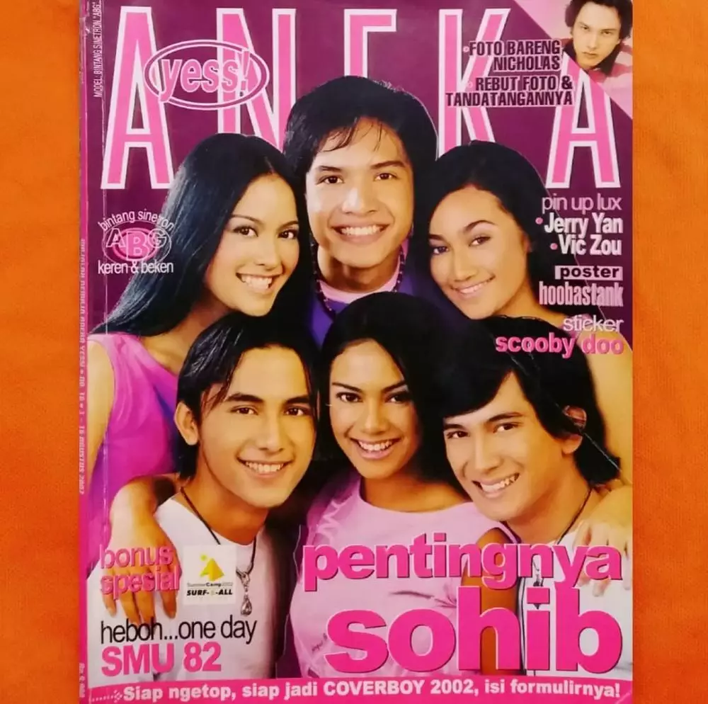 Potret lawas Hengky Kurniawan di cover majalah © Instagram Potret lawas Hengky Kurniawan di cover majalah © Instagram