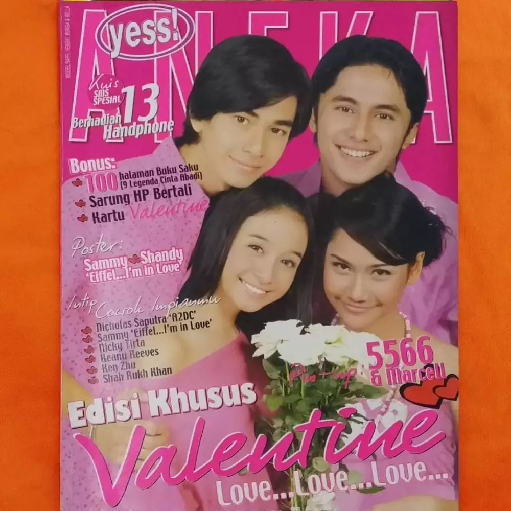 Potret lawas Hengky Kurniawan di cover majalah © Instagram Potret lawas Hengky Kurniawan di cover majalah © Instagram