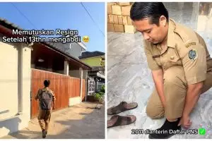 Viral kisah pria resign PNS usai 13 tahun mengabdi demi dagang bareng istri, yakin rezeki tetap ngalir