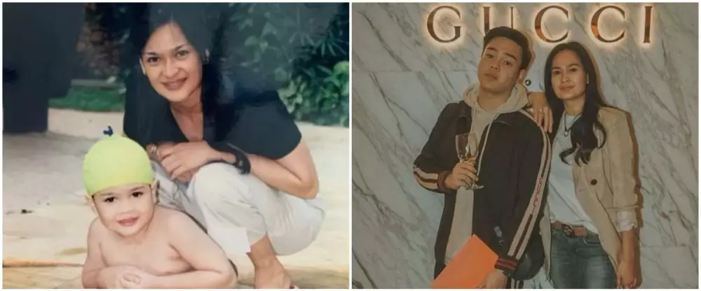 potret dulu dan kini Donna Harun © berbagai sumber