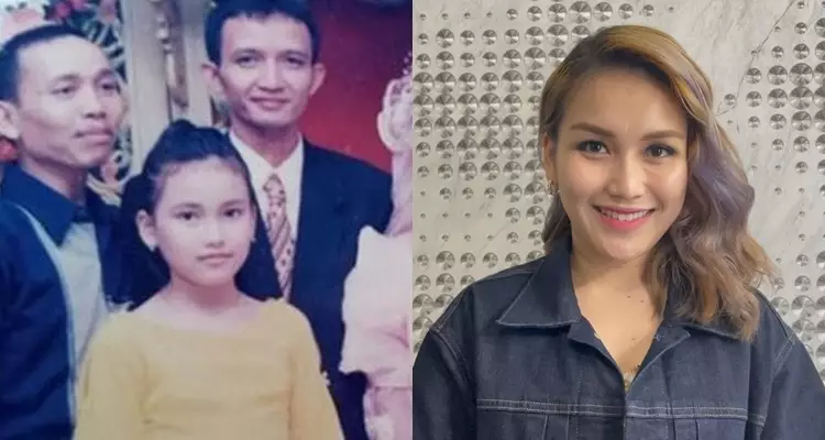 penyanyi dangdut saat SD dan kini © berbagai sumber