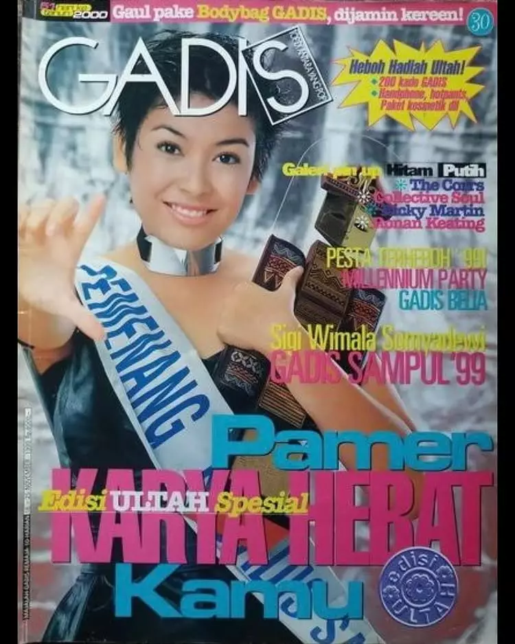 Sigi Wimala pemenang GADIS Sampul 1999 © 2025 brilio.net