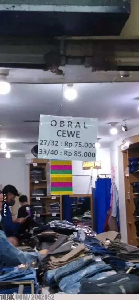 potret kocak pedagang pasar © berbagai sumber