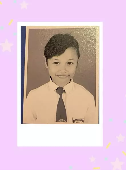 biduan koplo saat masih kecil © Instagram