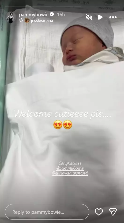 Pamela Bowie melahirkan anak kedua © 2025 brilio.net