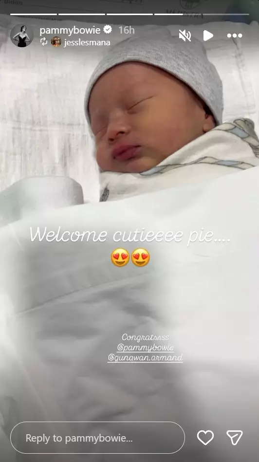 Pamela Bowie melahirkan anak kedua © 2025 brilio.net