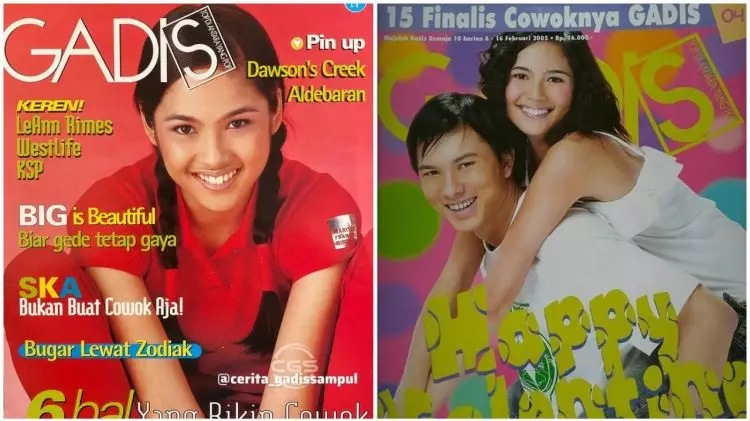 Model majalah GADIS ini pernah diisukan akan menikah dengan Nicholas Saputra, intip 9 potret lawasnya