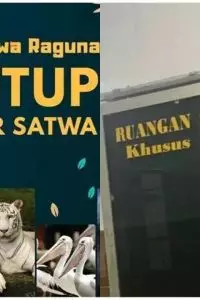 Entah disengaja atau tidak, tapi tulisan nyeleneh pengumuman ini bikin bingung sendiri.