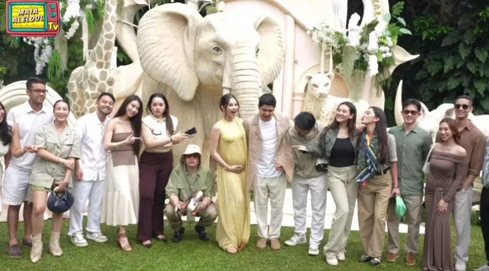 perayaan pesta gender reveal Alyssa Daguise dan Al © YouTube