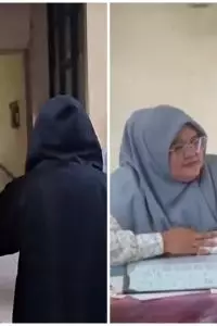 Mereka diminta mengambilkan rapor lantaran orang tua siswi berhalangan hadir langsung ke sekolah.