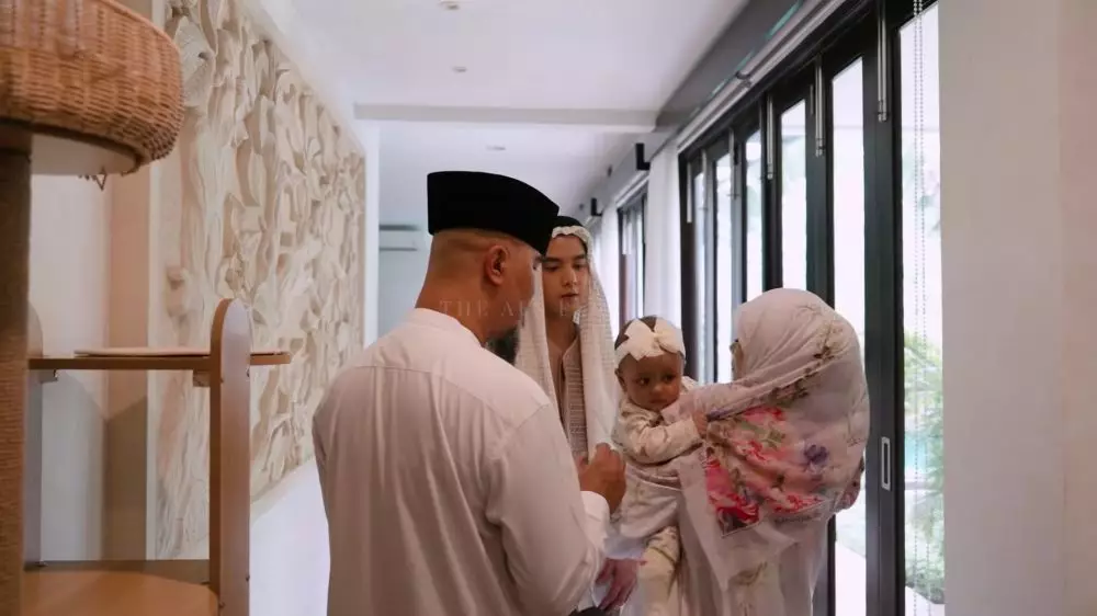 Acara tasyakuran 4 bulan kehamilan Alyssa Daguise © 2025 brilio.net