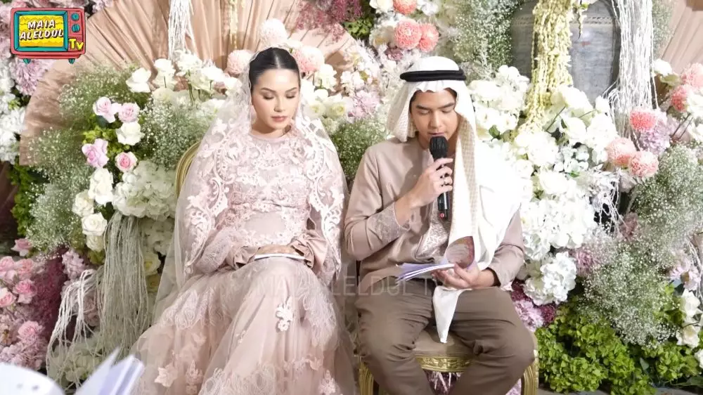 Acara tasyakuran 4 bulan kehamilan Alyssa Daguise © 2025 brilio.net