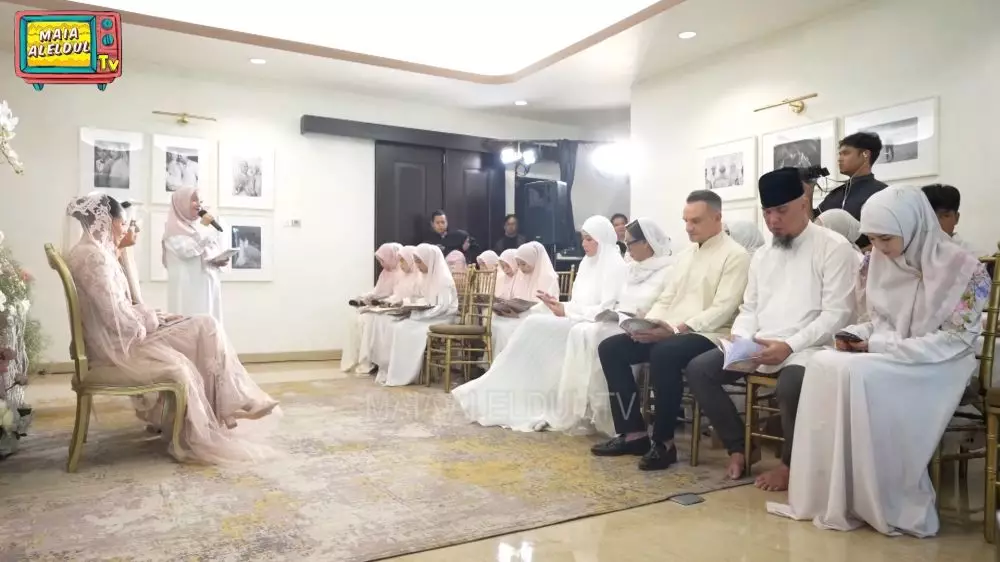 Acara tasyakuran 4 bulan kehamilan Alyssa Daguise © 2025 brilio.net