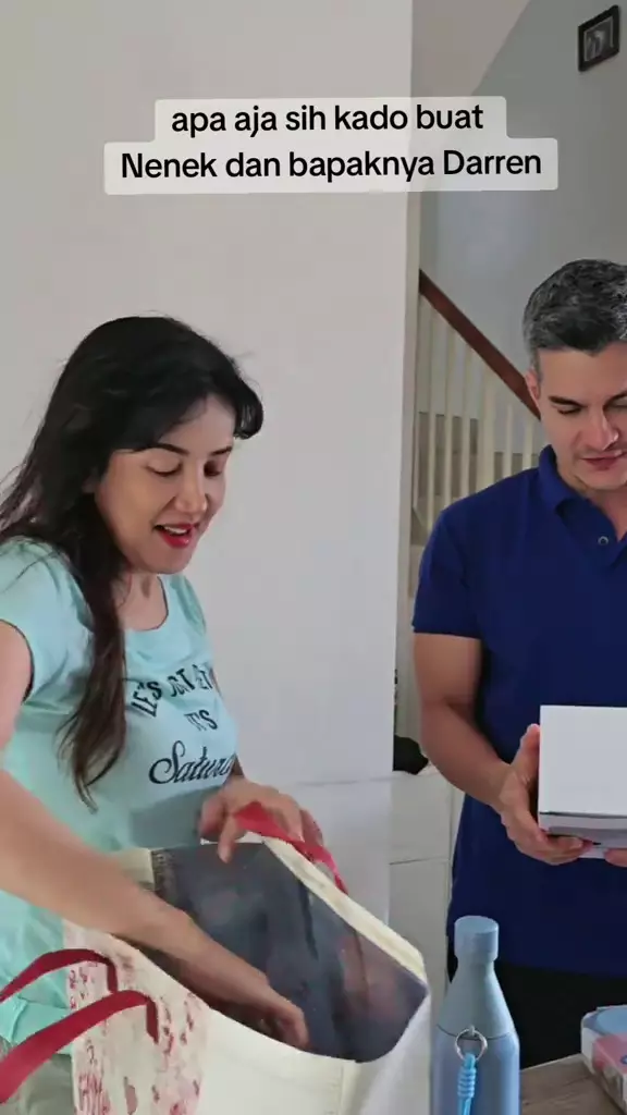 Andi Soraya beri kado ulang tahun ke Steven Emmanuel  © 2025 TikTok