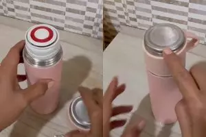 Ingin air panas dalam termos tahan lebih lama? Cukup lapisi tutupnya dengan 1 alat dapur ini