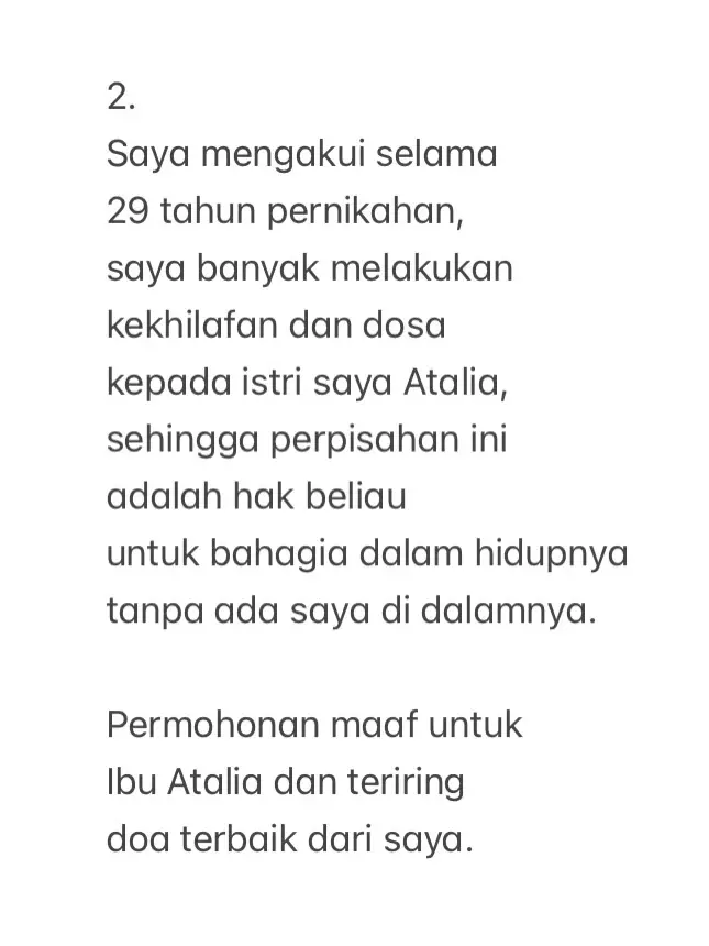 Isi curhatan Ridwan Kamil usai digugat cerai © Instagram