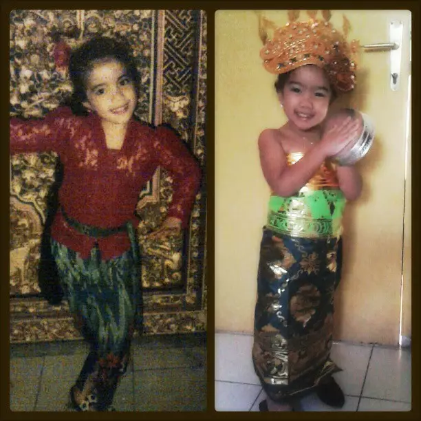 imutnya Leticia Joseph saat masih kecil © Instagram