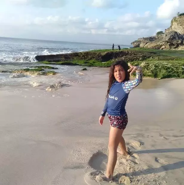 imutnya Leticia Joseph saat masih kecil © Instagram