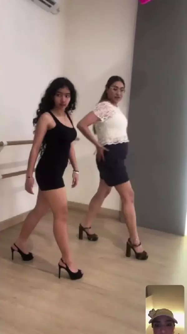 Leticia Joseph latihan catwalk © Instagram