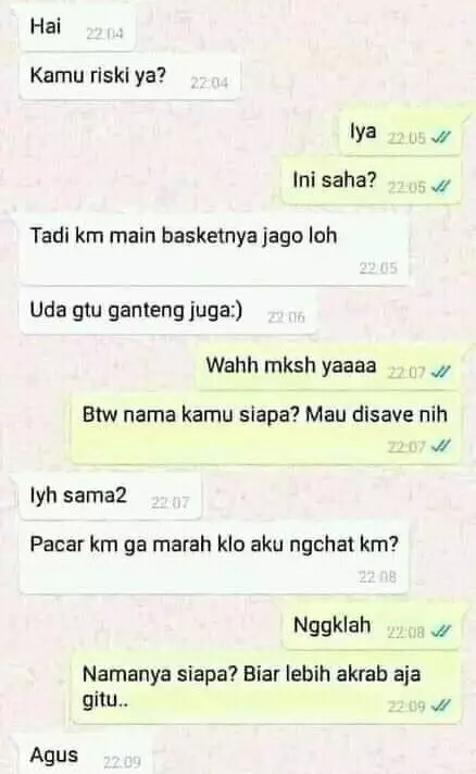 chat kenalan ending bikin bingung © berbagai sumber chat kenalan ending bikin bingung © berbagai sumber