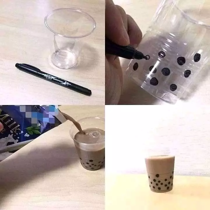 minuman di wadah plastik © berbagai sumber