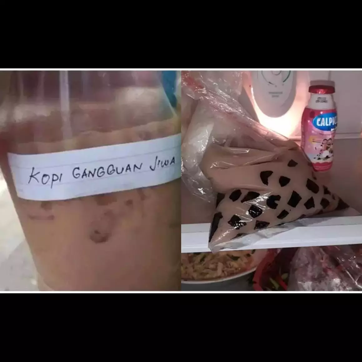 13 Potret minuman di wadah plastik yang super nyeleneh, ada yang tulisannya bikin ngakak