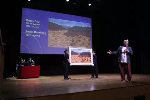 SBY lelang lukisan terjual Rp311 juta © 2025 brilio.net