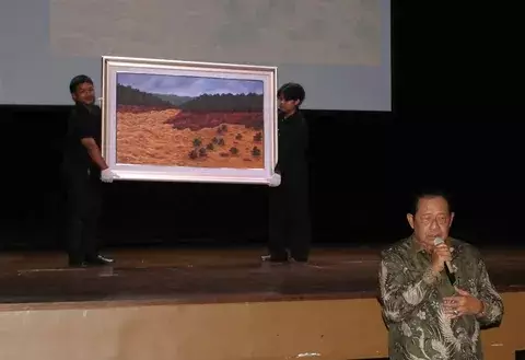 SBY lelang lukisan terjual Rp311 juta © 2025 brilio.net