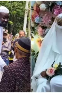 Pernikahan tersebut berlangsung di Dusun Salumakarra, Kelurahan Noling, Kecamatan Bua Ponrang, Kabupaten Luwu, Sulawesi Selatan.